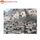 Deckt roter Granit-Stein Chinese Xili dekorative Steinstärke der straßenbetoniermaschinen-15-30mm mit Ziegeln